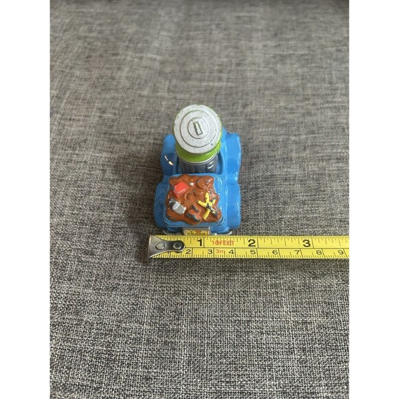 1987 Playskool Sesame Street Oscar The Grouch Die Cast Trash Truck Vintage - Picture 9 of 9